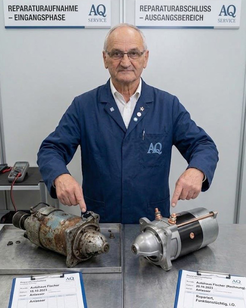 Nutzen Sie unseren Elektromotoren Reparaturdienst, AQplus 1 bis 4 Phasen Motoren